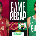 boston celtics vs cleveland cavaliers match player stats
