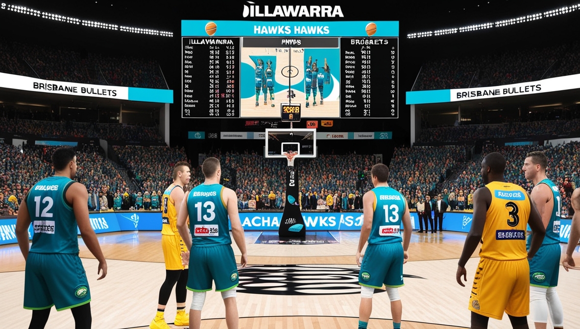 Illawarra hawks vs brisbane bullets match player stats