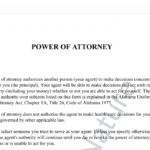 Power of Attorney Form A Complete Guide to Protect Your Decisions